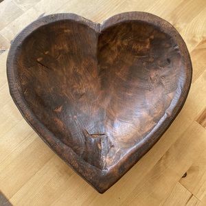 Heart Shaped Dough Bowl